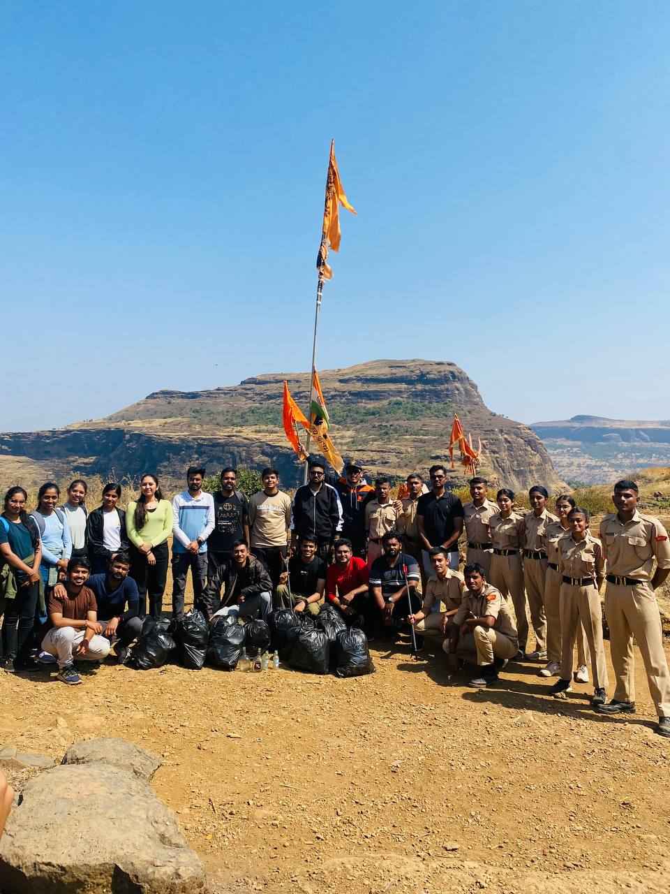 Cleanliness Drive & Harihar fort Trekking